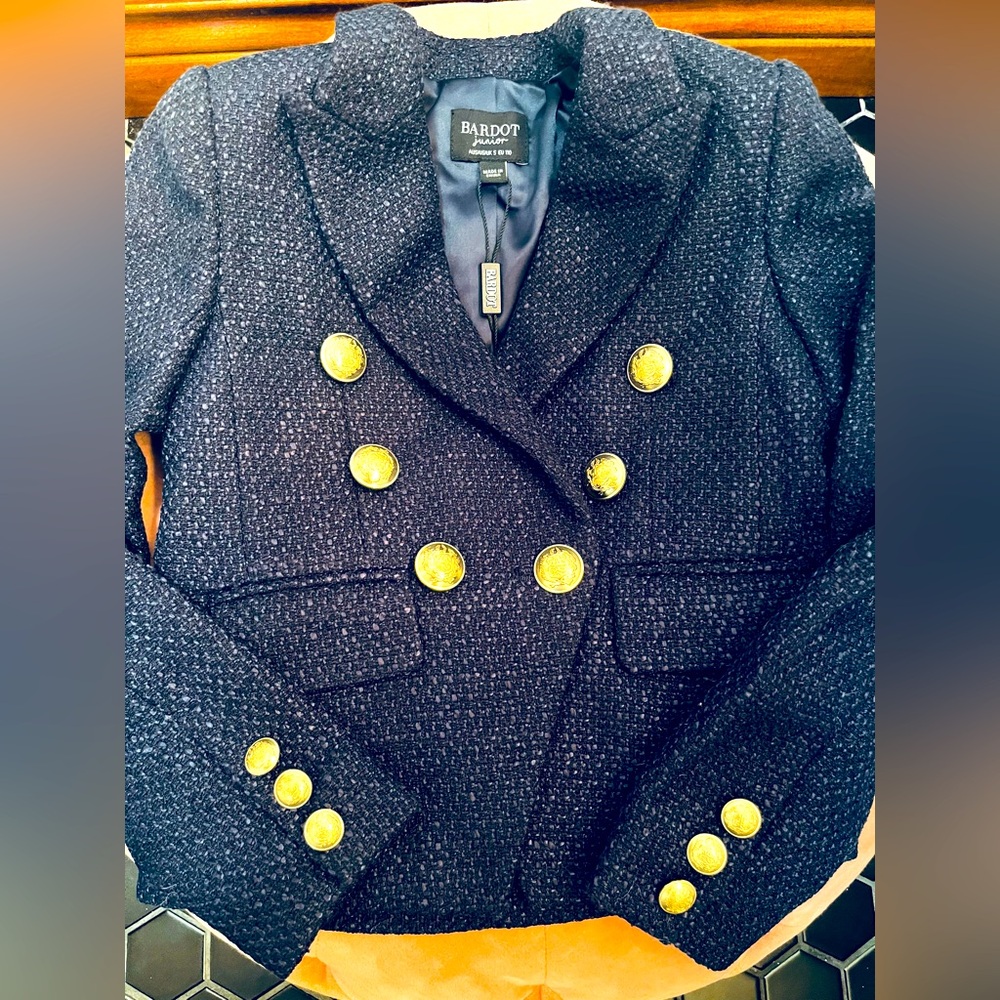 Bordot Junior Kids' Sima Bouclé Blazer